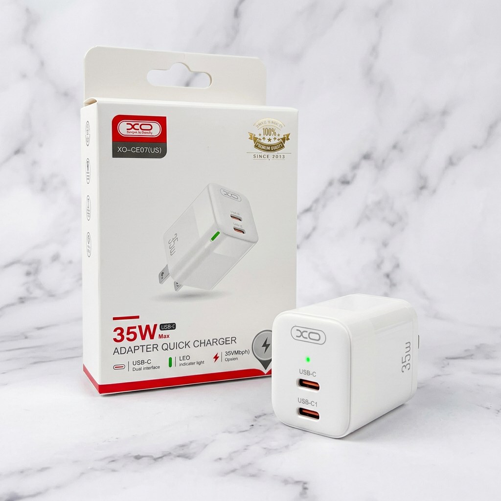 ADAPTADOR XO 35W DOBLE ENTRADA